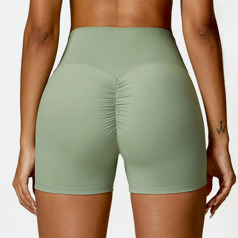 Women Short "Sports Short Yoga Legging Shorts Squat Proof High Waist Fitness Tight Shorts"
