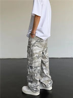 Men Cargo Pants "Male Trousers Camouflage Straight Men's Cargo"