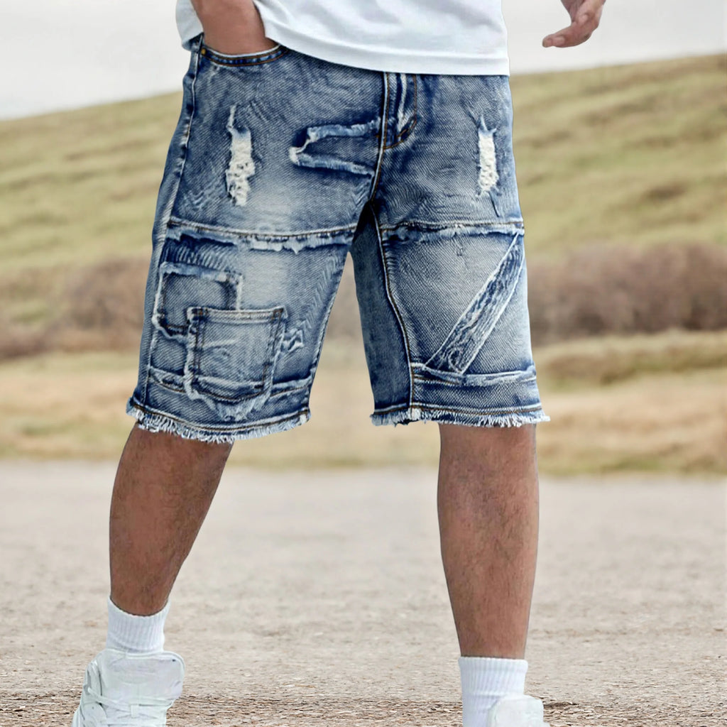 Men Short "Casual Spring/Summer Denim Shorts"