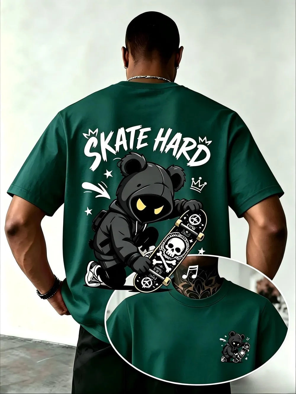 Men T-Shirt"Skate Hard"