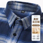 Men Shirt "Cotton Flannel Polished Plaid"