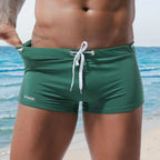 Men Summer Swim Shorts Low-rise