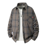 Men Shirt "Vintage Plaid Flannel"