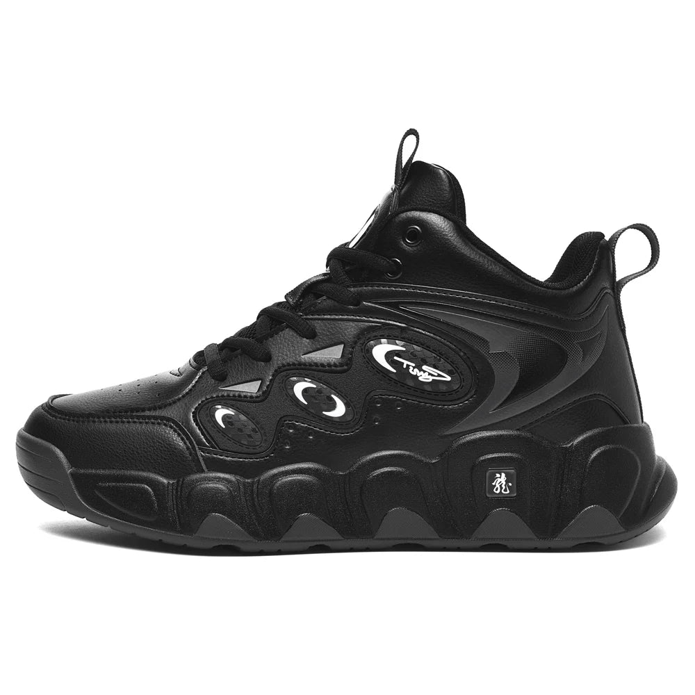 Men Sneakers "Basketball Shoes Leather Sneakers Ankle Sports Shoes Anti-skid"