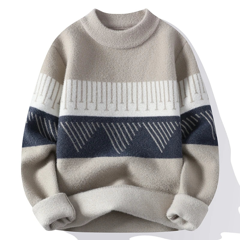 Men Sweater "Fall Mens Christmas Cashmere Sweater O Neck Men Tops Quality"