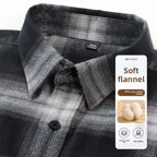 Men Shirt "Cotton Flannel Polished Plaid"