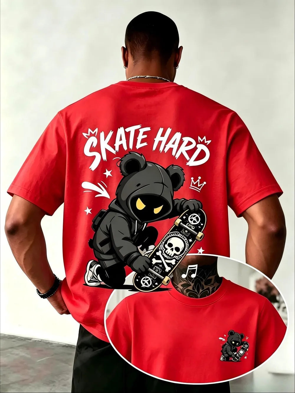 Men T-Shirt"Skate Hard"
