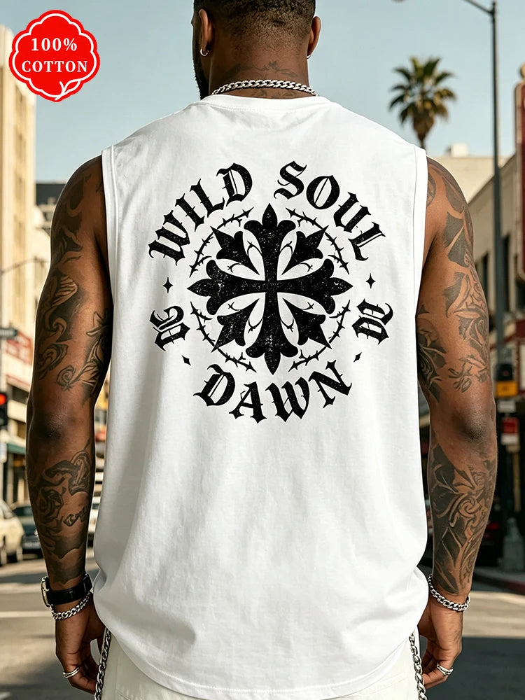 Men Tank Shirt "Wild Soul Dawn"