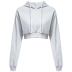 Women Sweaters & Hoodies "New Fashion Women Hoodie Sweatshirt Short Top Coat Sport Pullover"