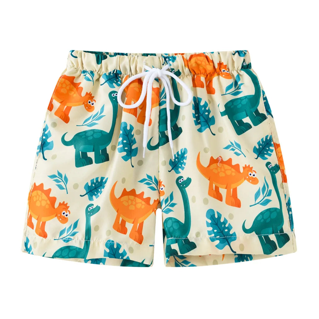 Men's Summer Swimming Trunk Swimwear Flower Printed Swimsuits Swimwear