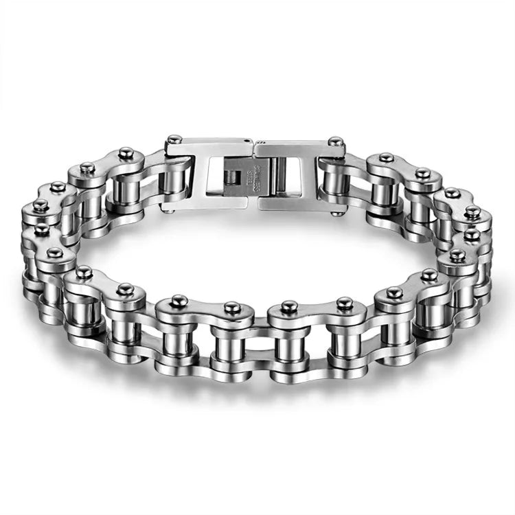 Men Jewelry & Accessory "Stainless Steel Biker Mens Bracelet Link Chain Motorcycle"