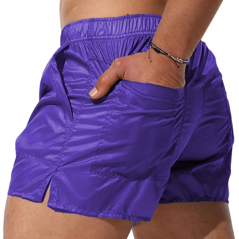 Men's Transparent Summer Sexy Swimwear Boxer