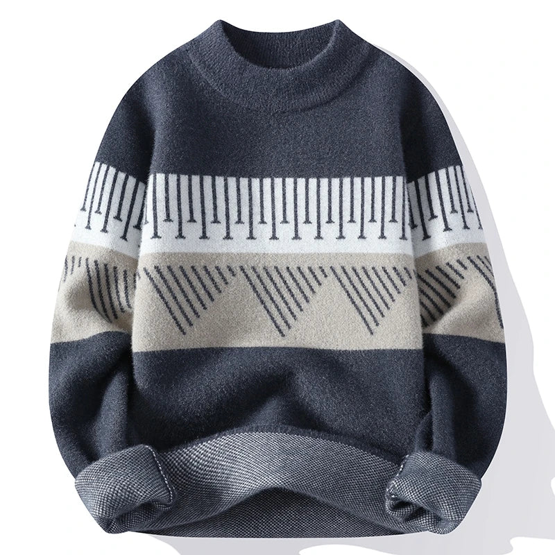 Men Sweater "Fall Mens Christmas Cashmere Sweater O Neck Men Tops Quality"