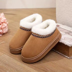 Women Slippers "Fluffy Women's Slippers Home Casual Plush Ankle Boots"
