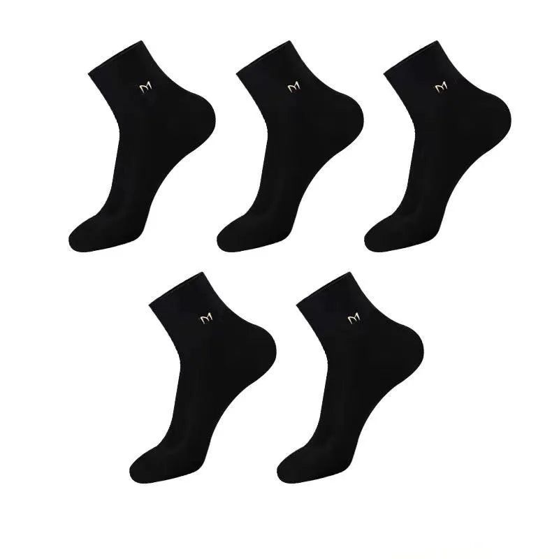 Men's Sports Socks "Mid Tube Socks" 5 Pairs