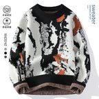Men Sweater "Autumn and winter Men's Fashion casual Round Neck"