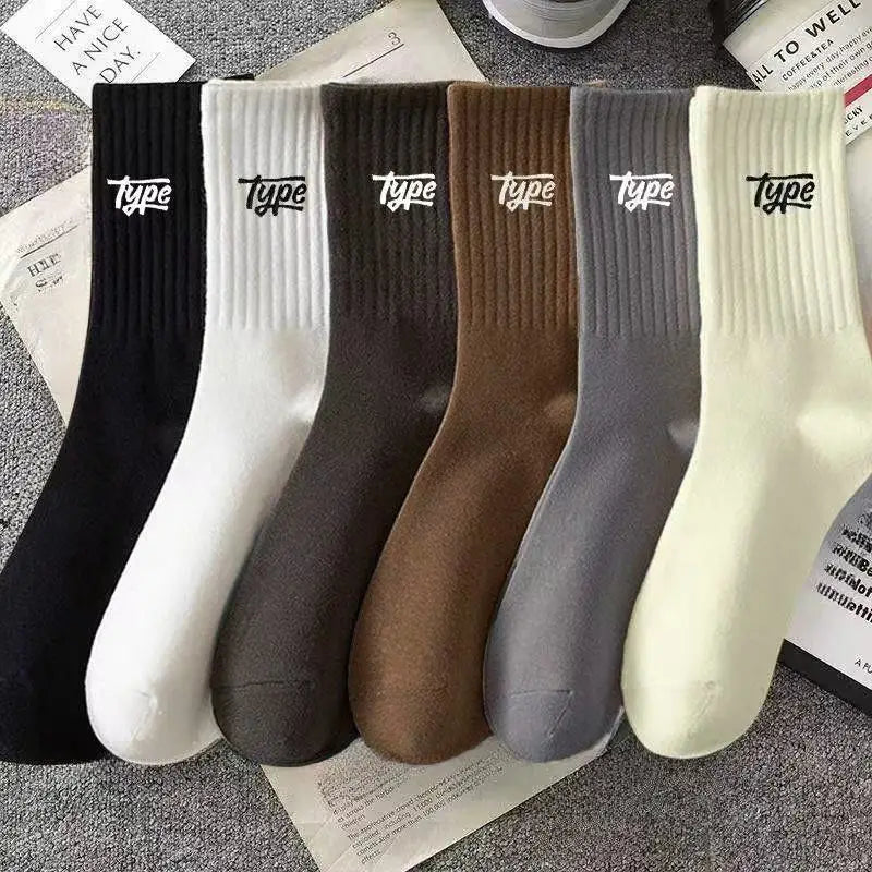 Men's Sports Socks "mid length socks" 1/6 pairs