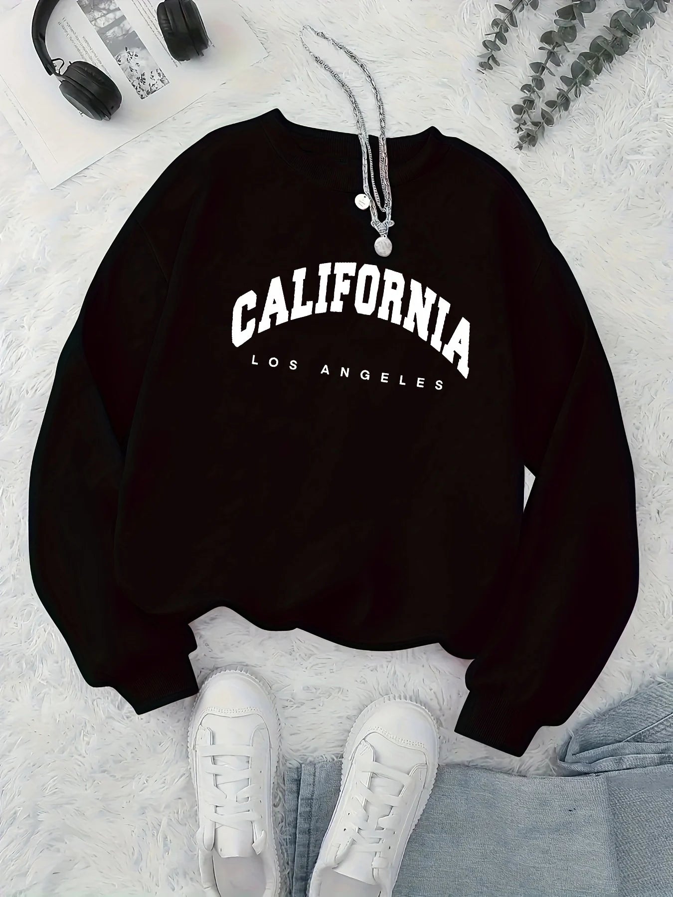 Women's autumn and winter casual fashion loose comfortable warm