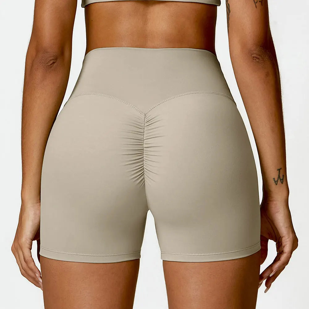 Women Short "Sports Short Yoga Legging Shorts Squat Proof High Waist Fitness Tight Shorts"