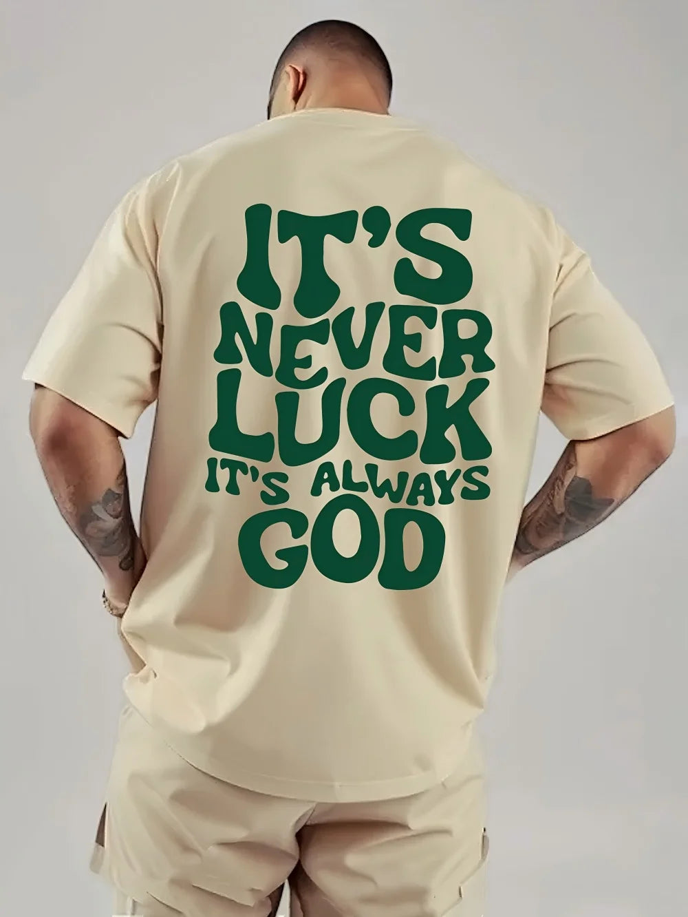 Men T-Shirt "It's Always God"