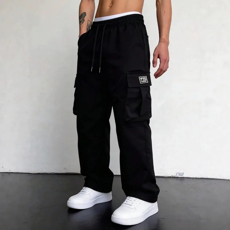 Men Cargo Pants "Male Army Green"