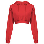 Women Sweaters & Hoodies "New Fashion Women Hoodie Sweatshirt Short Top Coat Sport Pullover"