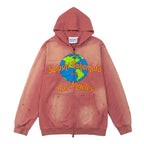 Men Hoodie Sweatshirt "SATOSHI NAKAMOTO Vintage With Wood"