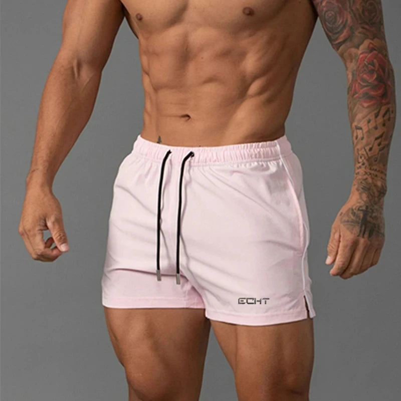 Men's Summer Swimming Solid Color Swimsuit