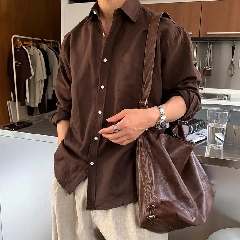 Men Shirt "UV Protection Linen Blend"