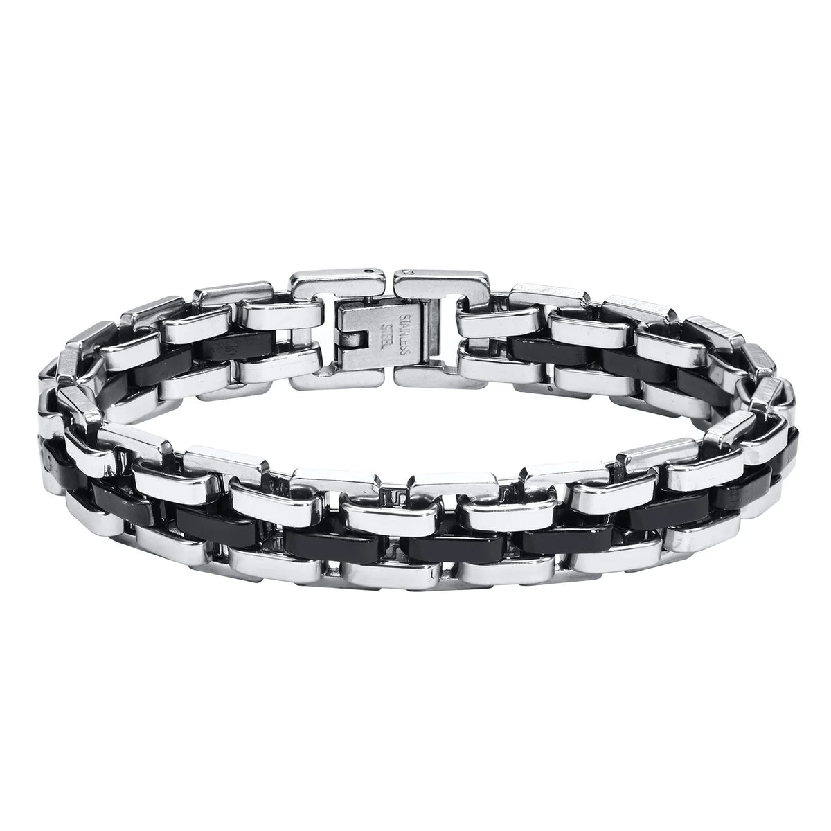 Men Jewelry & Accessory "Vnox Stylish Strap Chain Bracelets for Men"
