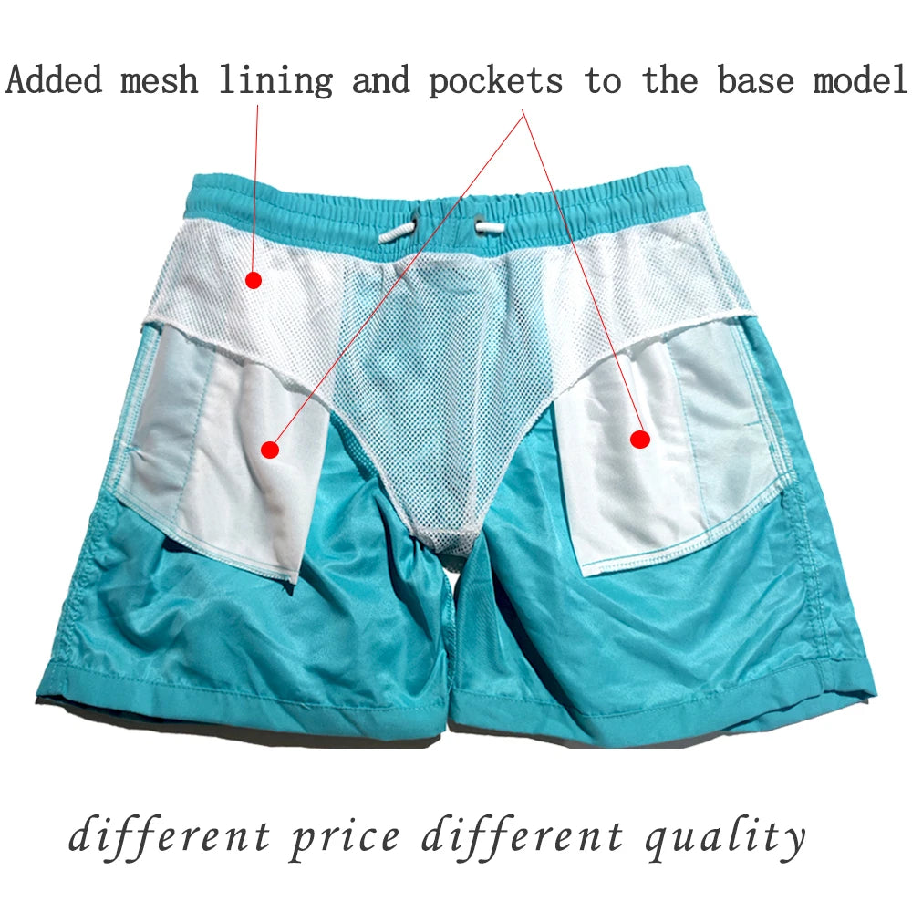 Men's Swim Shorts Swim Trunks Quick Dry Board Shorts