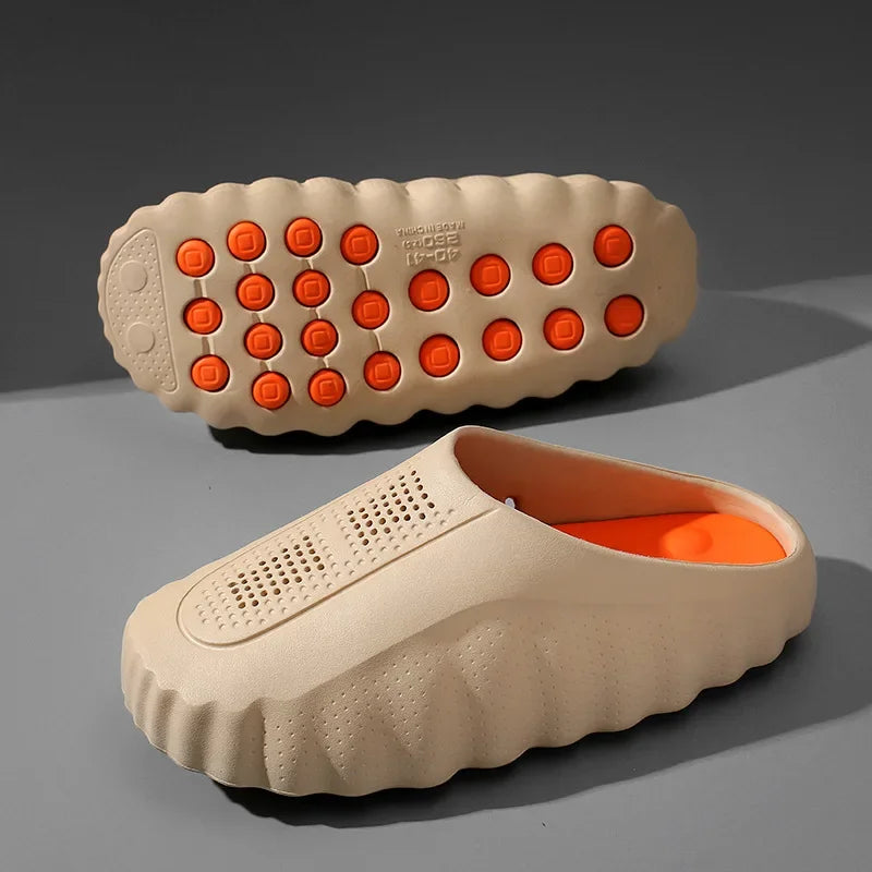 Men Slippers "Soft EVA Massage Slide Slippers Acupressure Non-Slip"