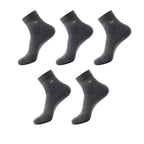 Men's Sports Socks "Mid Tube Socks" 5 Pairs