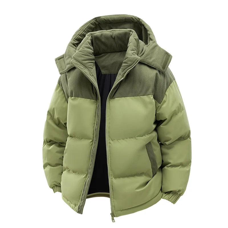 Men Down Coat " Winter Thickened Cotton-Padded"