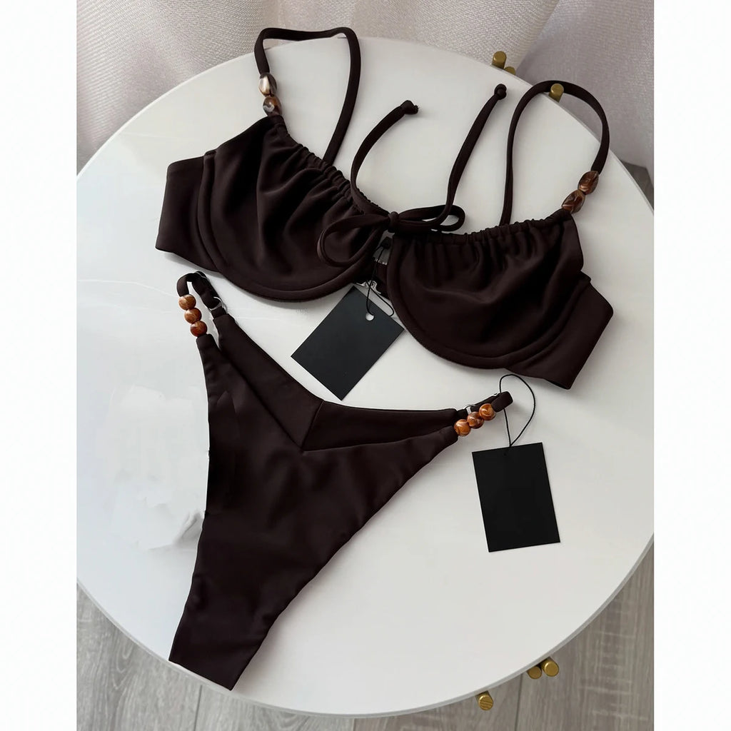 Women Bikini "Push Up Bikinis 2026 Sexy Women Swimsuit Swimwear Female Bikini Set"